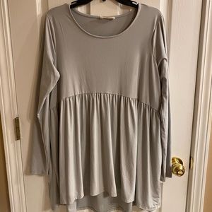 NWOT Zenana babydoll shirt